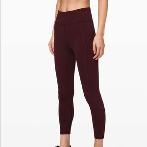 Lululemon In Movement Tight  - Cassis
